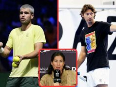 Garbine Muguruzaová bola do hĺbky duše šokovaná náhlym rozchodom Carlosa Alcaraza s bývalým trénerom Juanom Carlosom Fererrom. Garbine Muguruzaová (zdroj: Getty)