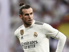 Gareth Bale dáva svojej verzii Realu Madrid čas, médiá a neslávne známu vlajku Gareth Bale počas svojho pôsobenia v Reale Madrid.