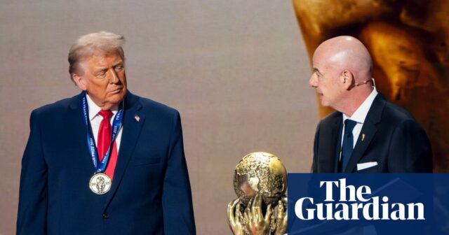 Gianni Infantino obvinený z porušenia pravidiel FIFA s Trumpovou cenou za mier | Futbalová politika
