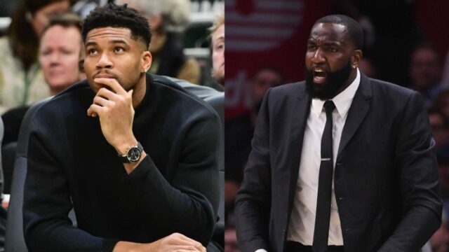 Giannis Antetokounmpo vydal Kendrickovi Perkinsovi ostrú odpoveď ohľadom „Cowarda“ Jaba logo pochodového šialenstva