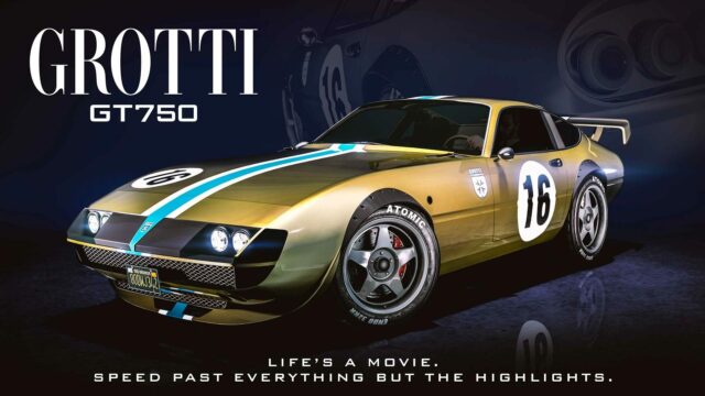 Grotti GT750 v GTA Online Safehouse in the Hills: Cena, Cena a farebné možnosti Grotti GT750 na Legendary Motorsport (Obrázok cez Sportskeeda Gaming || Rockstar Games)