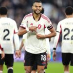 Cody Gakpo oslavuje gól za Liverpool proti West Hamu United