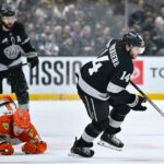 Hetrik Alexa Laferriereho umožnil Kings vyhrať nad Ducks