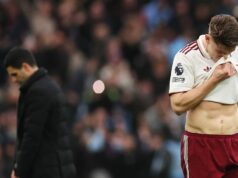 Hodnotenie hráčov Arsenalu v porážke Aston Villy ako „neviditeľné“ zápasy hviezd 4/10 Emi Buendia strelil gól víťazovi Aston Villy proti Arsenalu