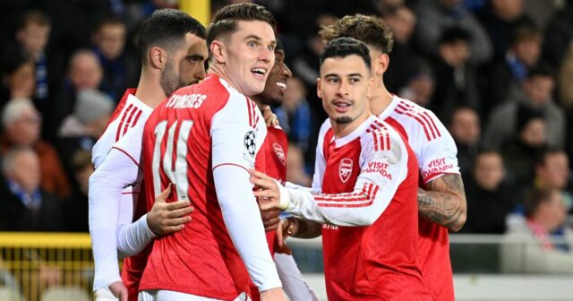 Hodnotenie hráčov Arsenalu verzus Club Brugge s 5/10 hviezdičkami napriek Hodnotenie hráčov Arsenalu verzus Club Brugge s 5/10 hviezdičkami napriek Maduekeho ortéze | Futbal | Šport