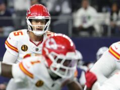 Houston Texans vs. Kansas City Chiefs predpokladaná štartovacia zostava a hĺbkový graf na 14. týždeň logo pochodového šialenstva