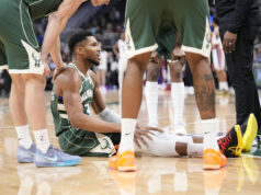 Hrá Giannis Antetokounmpo dnes večer proti Chicago Bulls? Aktualizácia o závažných zraneniach o Milwaukee Bucks Superstar (27. decembra) logo pochodového šialenstva