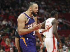 Hrá Suns Forward dnes večer proti Timberwolves? (8. dec.) logo pochodového šialenstva