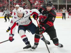 Hurikány navštevujú rastúce Capitals s prvým miestom v poradí NHL: Washington Capitals v Caroline Hurricanes