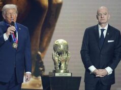 Infantino sľubuje Trumpovi neochvejnú podporu futbalu – nie v našom posratom mene Infantino sľubuje Trumpovi neochvejnú podporu futbalu – nie v našom posratom mene