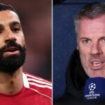 LIVERPOOL, ANGLICKO - 4. NOVEMBRA: Jamie Carragher predstavuje pre Amazon Prime pred zápasom fázy MD4 Ligy majstrov UEFA 2025/26 medzi Liverpool FC a Real Madrid CF na Anfielde 4. novembra 2025 v Liverpoole v Anglicku. (Foto: Carl Recine/Getty Images)