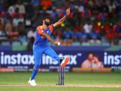 Jasprit Bumrah neveriacky opúšťa spoluhráča z MI a chytí pomalšiu loptu v IND vs SA 2025 5. T20I (sledovať) Jasprit Bumrah neveriacky opúšťa spoluhráča z MI a chytí pomalšiu loptu v IND vs SA 2025 5. T20I (sledovať)