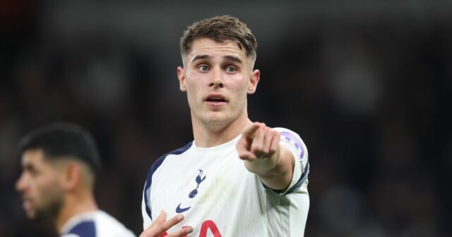 Tottenham Hotspur's Micky van de Ven