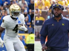 Jeremiyah Love uvažuje o rozhodnutí prejsť cez Michigan kvôli Notre Dame Jeremiyah Love uvažuje o rozhodnutí prejsť cez Michigan kvôli Notre Dame