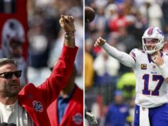 Julian Edelman volá Patriots, keď Josh Allen vedie Bills z 21-0 a vedie v súboji v 15. týždni logo pochodového šialenstva