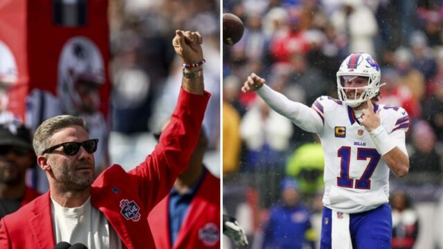 Julian Edelman volá Patriots, keď Josh Allen vedie Bills z logo pochodového šialenstva