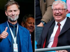 Jurgen Klopp dal jasne najavo pocity Sira Alexa Fergusona, keď vymenoval štyroch najlepších manažérov všetkých čias Jurgen Klopp