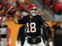Karty, sokoly jazdiace na záložných QB po úseku frustrujúcich sezón NFL: Atlanta Falcons v Tampe Bay Buccaneers