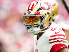 Kendrick Bourne predal svoju „drahú“ manželku Vanessu odhalením jej výdavkových návykov po stimule 49ers WR vo výške 500 000 dolárov logo pochodového šialenstva