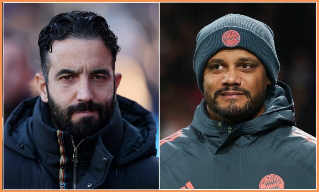 Kobbie Mainoo by mohol byť prestupovým cieľom Bayernu Kobbie Mainoo sa rozcvičuje na Man Utd