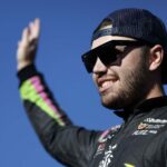 Mason Maggio pred pretekmi NASCAR Truck Series 2024 na Darlington Raceway. Zdroj: Getty