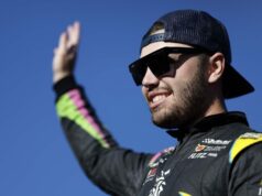 Kto je Mason Maggio? Záujemca z Floridy sa pripojí k DGM Racing pre sezónu 2026 NASCAR O’Reilly Mason Maggio pred pretekmi NASCAR Truck Series 2024 na Darlington Raceway. Zdroj: Getty