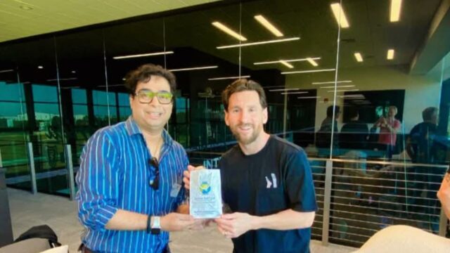 Kto je Satadru Dutta? The Man Behind Lionel Messi's GOAT Kto je Satadru Dutta? The Man Behind Lionel Messi's GOAT Tour 2025