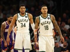 Kyle Kuzma zrušil správu o stretnutí Giannisa Antetokounmpa so spoluhráčmi o svojej budúcnosti logo pochodového šialenstva