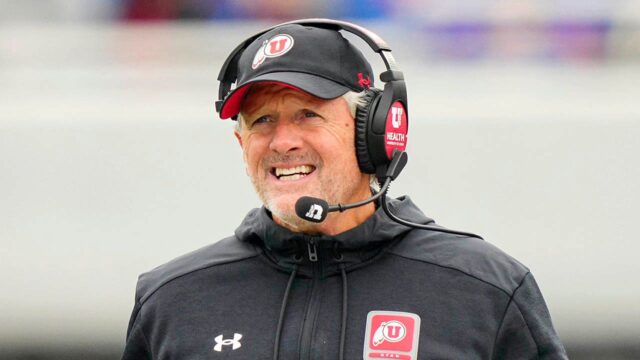Kyle Whittingham z Utahu sa stáva stredobodom hľadania hlavného trénera v Michigane
