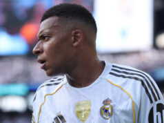 Kylian Mbappe oslavuje po vyrovnaní rekordu Cristiana Ronalda Kylian Mbappe oslavuje po vyrovnaní rekordu Cristiana Ronalda