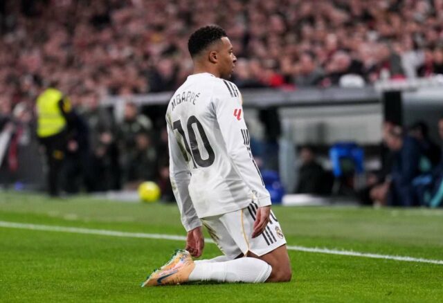 Kylian Mbappé predbehol hviezdu Man City Erlinga Haalanda v poslednom Kylian Mbappé predbehol hviezdu Man City Erlinga Haalanda v poslednom vystúpení Realu Madrid