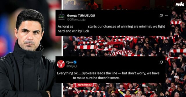 Arsenal fans question Mikel Arteta