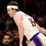 Lakers 'Austin Reaves výjazdy vs Rockets kvôli bolesti lýtok