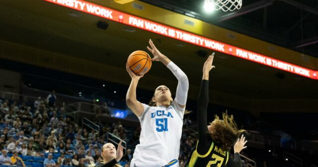 Lauren Betts pomáha č. 3 UCLA buchnúť Oregon v otvárači Lauren Betts pomáha č. 3 UCLA buchnúť Oregon v otvárači Big Ten