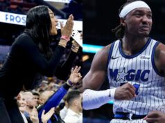 Legenda Knicks veselo oživuje „rande“ s Angelom Reese Wendellom Carterom Jr Buzzom a označuje to ako „milostnú aféru WNBA-NBA“ logo pochodového šialenstva