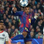 Liga majstrov 2025-26: Kounde skóroval dvakrát, keď Barcelona porazila Frankfurt 2:1