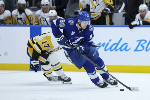 NHL: Pittsburgh Penguins v Tampe Bay Lightning