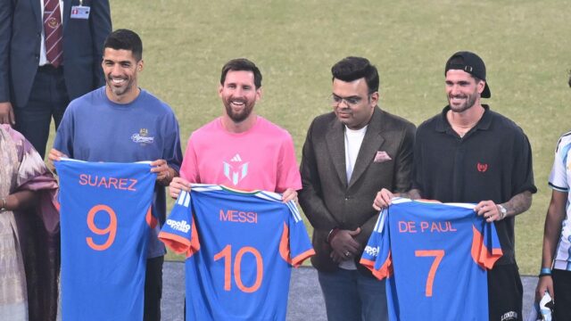 Lionel Messi uzatvára trojdňové GOAT India Tour s Dillí s lightbox-info