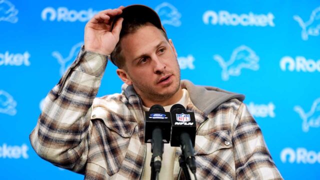 Lions QB Jared Goff pripravený prejsť okolo Rams trade príbehu Lions QB Jared Goff pripravený prejsť okolo Rams trade príbehu