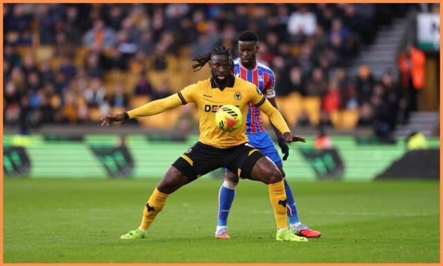 Marc Guehi v akcii pre Palace vs Liverpool