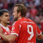 Luis Diaz a Harry Kane