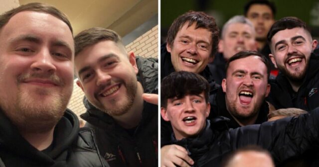 Luke Littler vydal vyhlásenie po tom, čo bol spozorovaný na Luke Littler vydal vyhlásenie po tom, čo bol spozorovaný na víťazstve Man Utd pred Worlds | Futbal | Šport