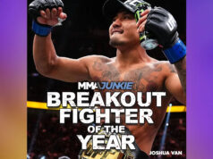 MMA Junkie’s Breakout Fighter of 2025: Joshua Van Download app from appStore