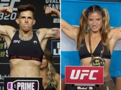 Macy Chiasson vs. Ailin Perezová na UFC Mexiko Download app from appStore