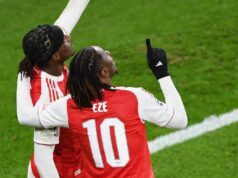 Madueke začína, Odegaard sa pripája k Eze v strede poľa, rozhodnutie Gyokeres – zostavy Arsenalu vs Brentford Noni Madueke a Eberechi Eze sú obaja v hre o Arsenal proti Brentfordu