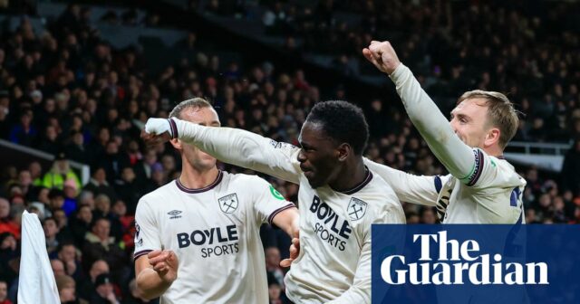 Magassa získava West Ham dôležitý bod, keďže Manchester United premárnil šancu na piate miesto | Premier League
