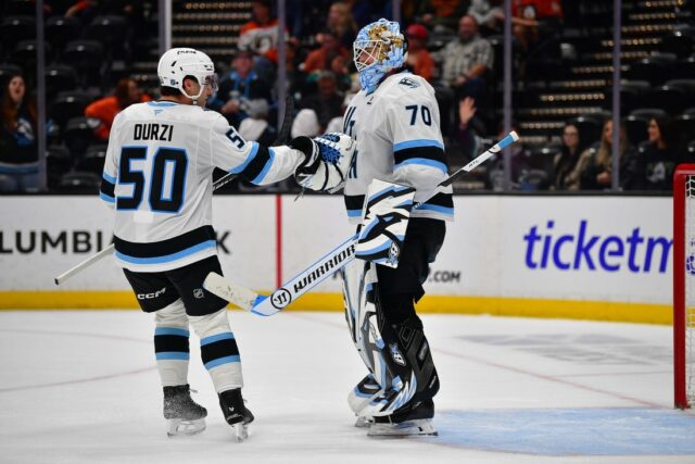 NHL: Utah Mammoth v Anaheim Ducks