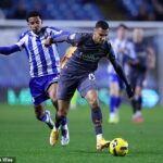 Manchester United a Liverpool požiadali o mladého ľavého obrancu Yisu Alaa (vľavo)