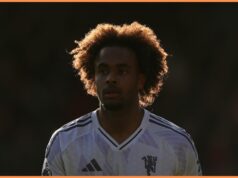 Man United diskutuje o prestupe Joshuu Zirkzeeho s Rímom Joshua Zirkzee v akcii za Manchester United