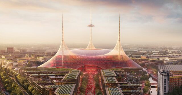 Man Utd odhalil „míľnikový“ moment v plánoch na prestavbu Old Nový dizajn štadióna Manchester United